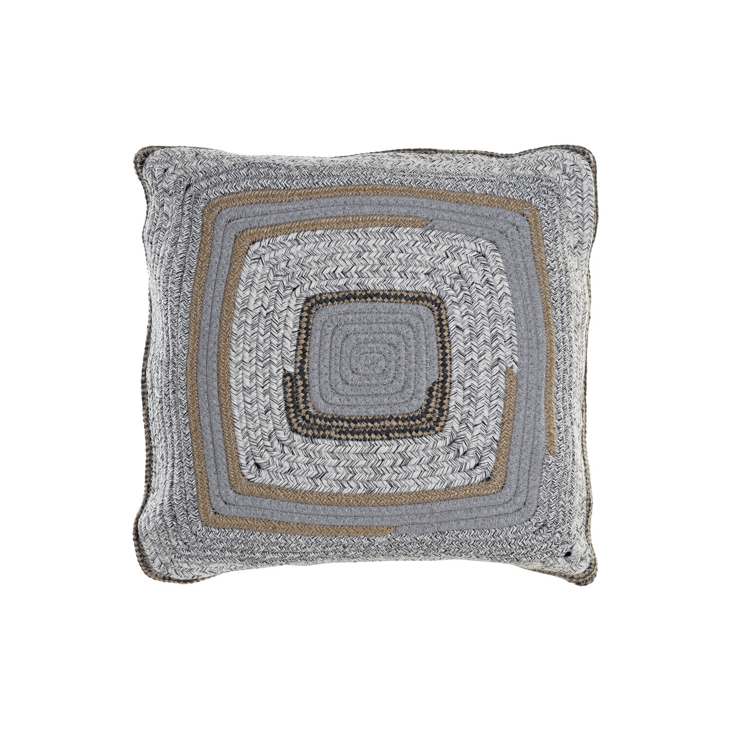 Cojin algodon yute 40x10x40 918 gr kg gris El mejor complemeto para tu hogar.