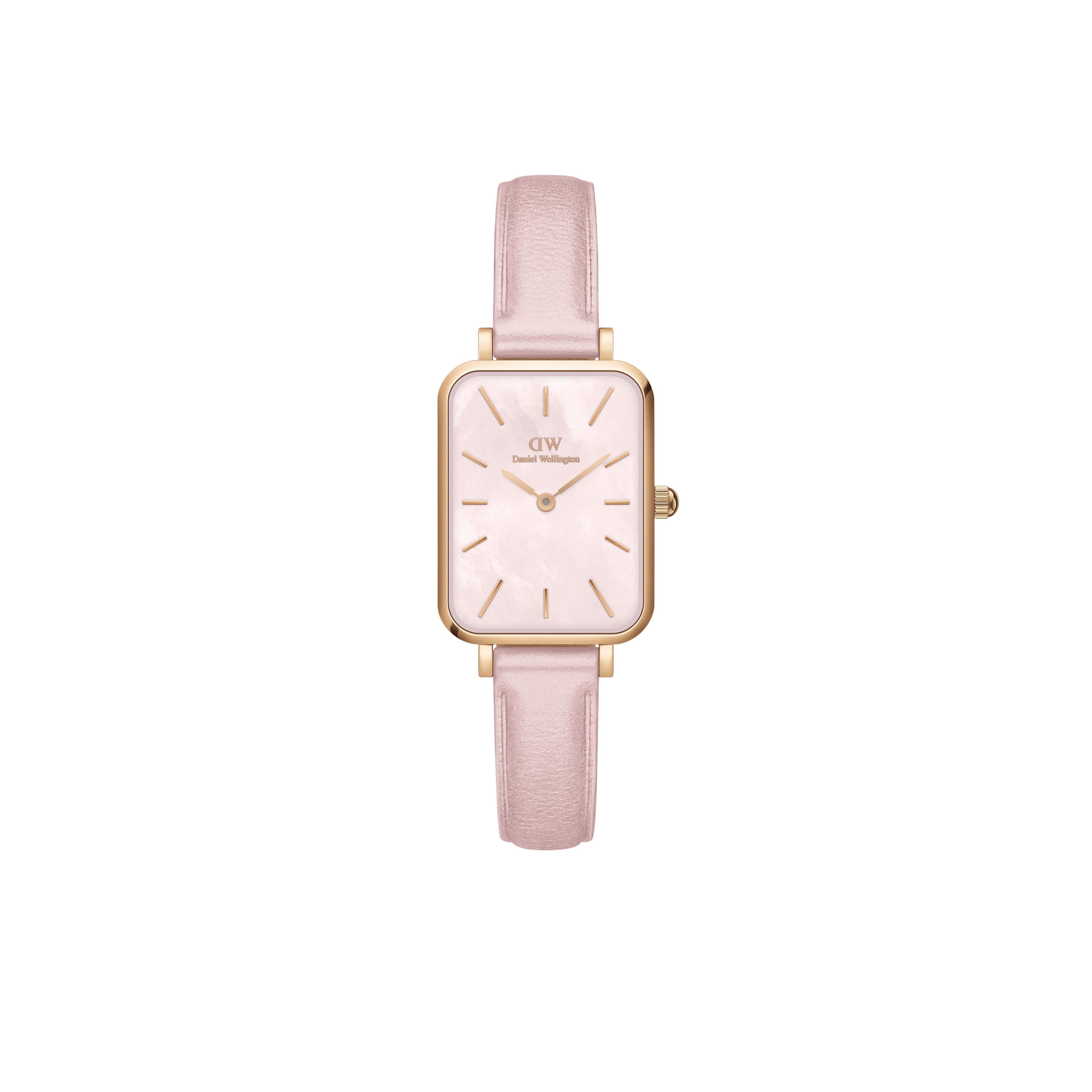 Daniel Wellington Reloj Mujer Analogico Cuarzo con Correa de Piel DW00100636