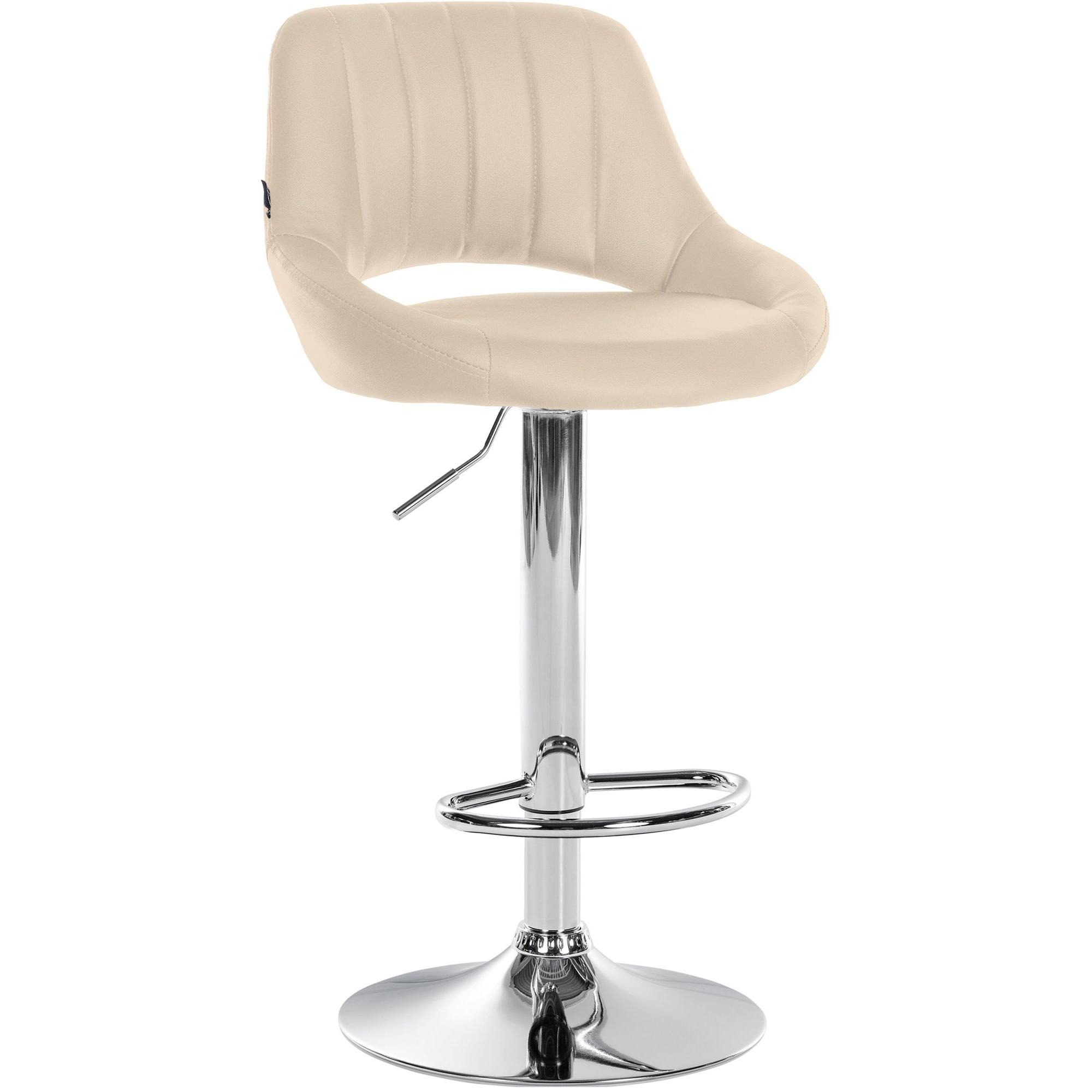 Barhocker Milet Kunstleder chrom
