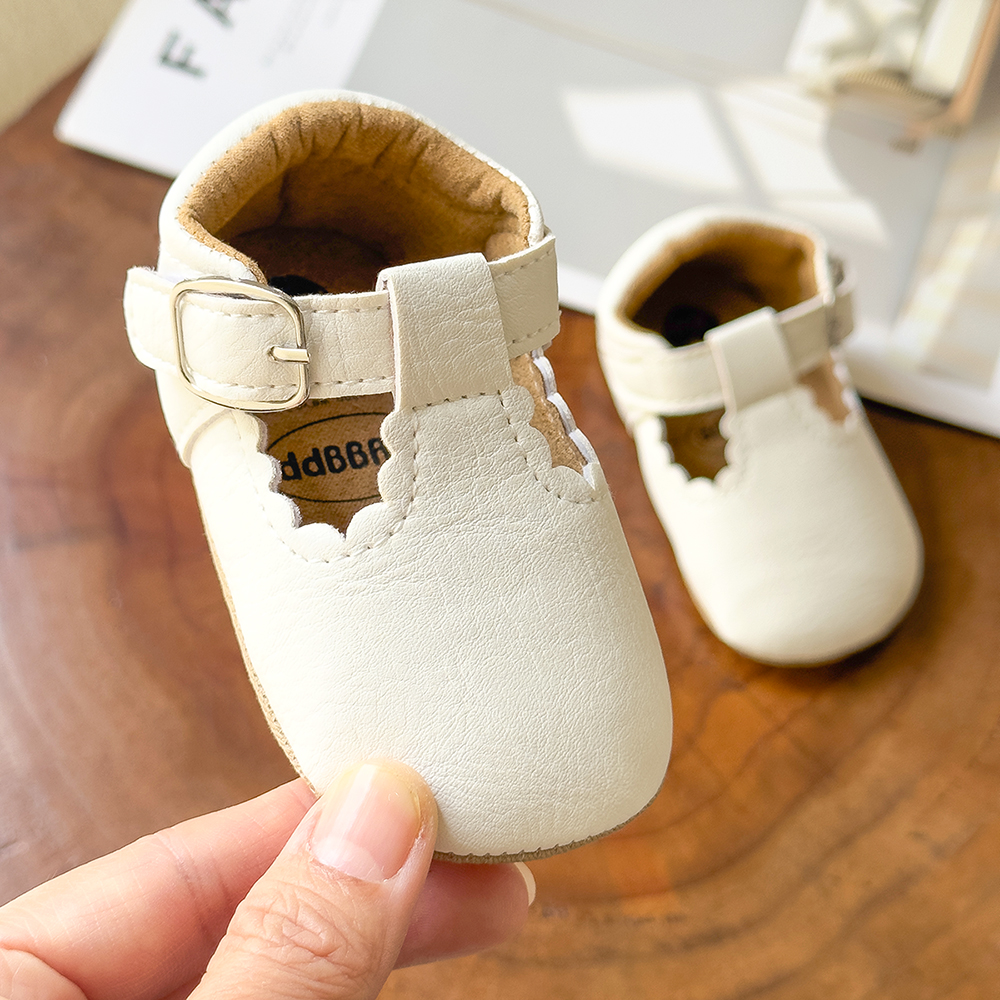TK Zapatillas De Bebé Recién Nacido Clásicas Con Rayas En Cuero Para Niño Y Niña Antideslizantes Suela De Goma Primera Caminata Infantiles Mocasines Multicolor