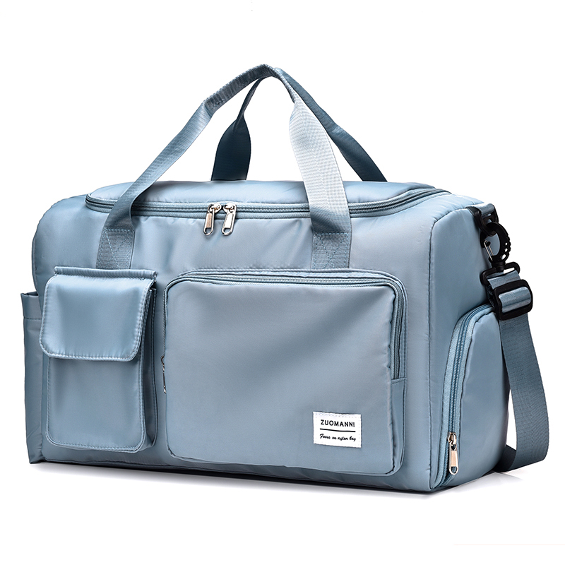 TK UNIXINU-Bolsa de viaje de gran capacidad para Mujer, Bolsa de viaje con compartimiento para Zapatos, Deportiva, fitness