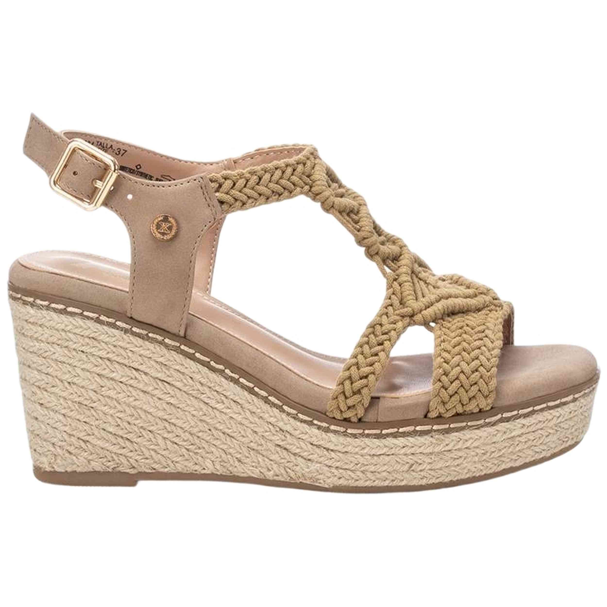 Sandalias De Plataforma Xti modelo 142834BEIGE para Mujer en color Beige