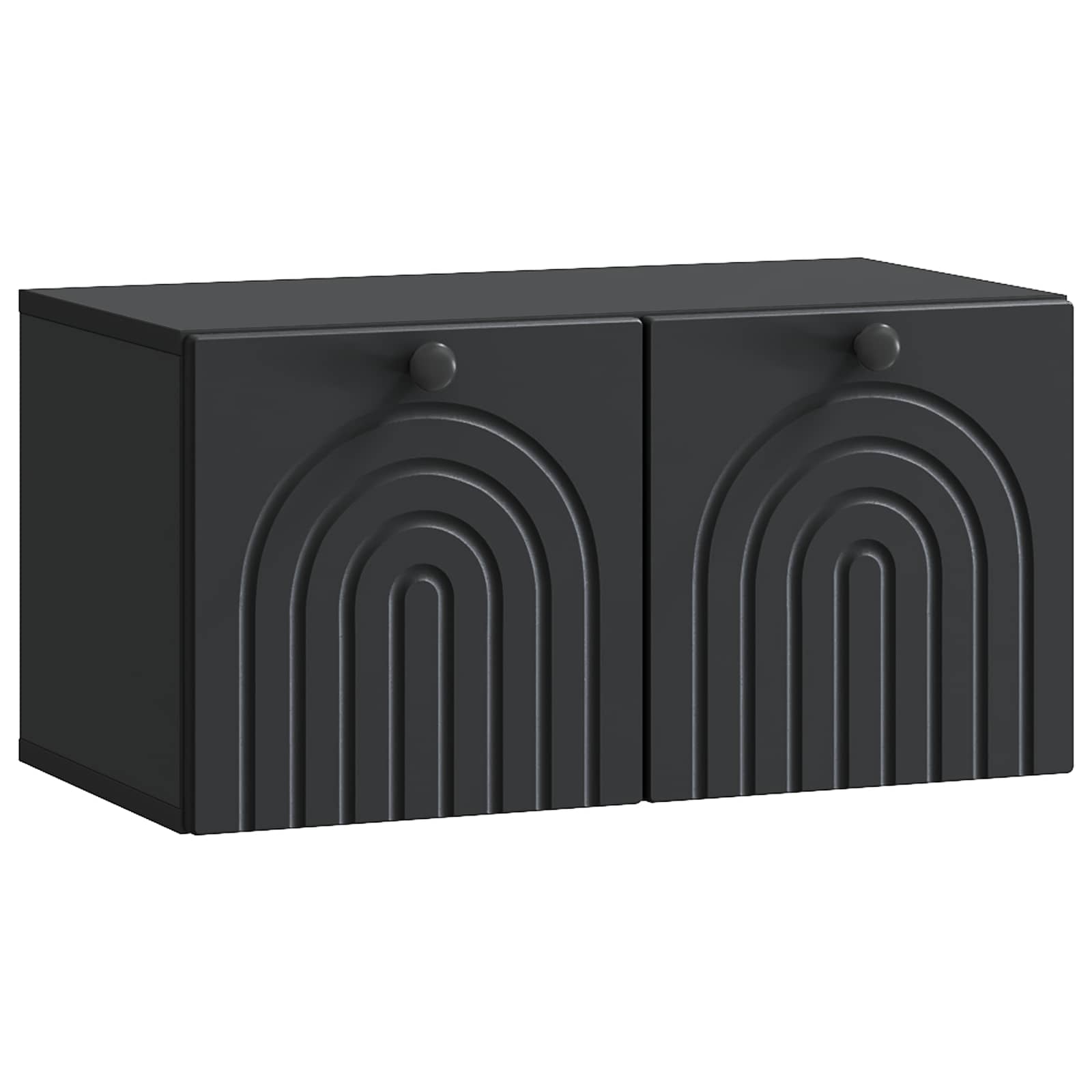 vidaXL Mueble para TV de pared 59,5 x 31 x 30 cm Madera de Ingeniería Multicolor