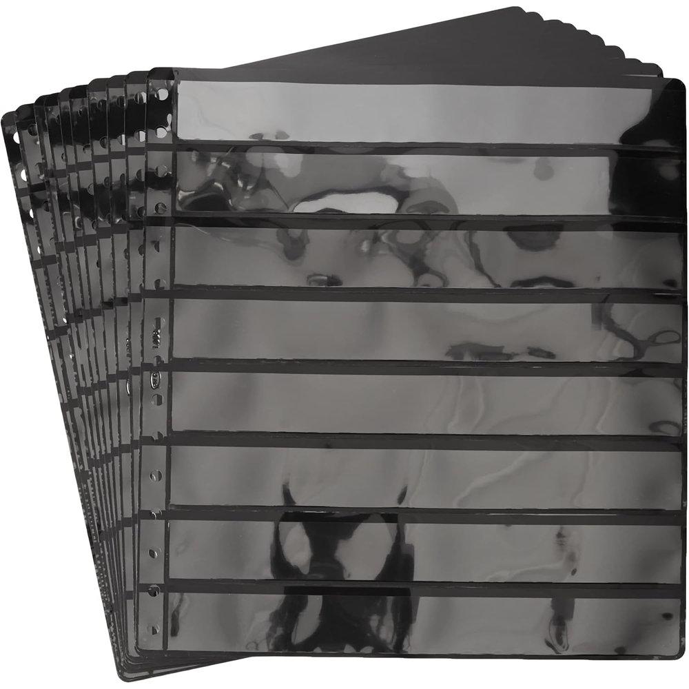 PARDO PAQUETE 10 FUNDAS PARA SELLOS MOD. 100800 8 ALOJAMIENTOS VARIOS