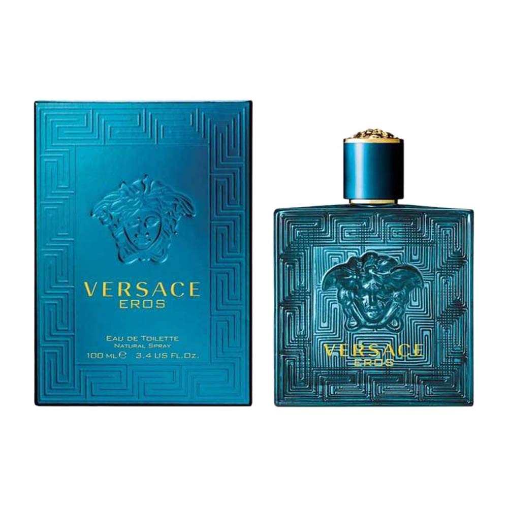 Versace Eros Edt 100 Ml Para Hombres - Fragancia Duradera
