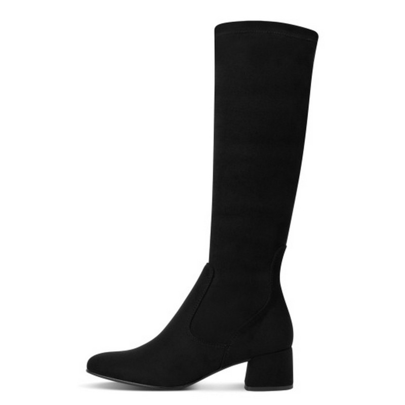MARCO TOZZI 2-25524 BLK BOTA TEXTIL BLACK