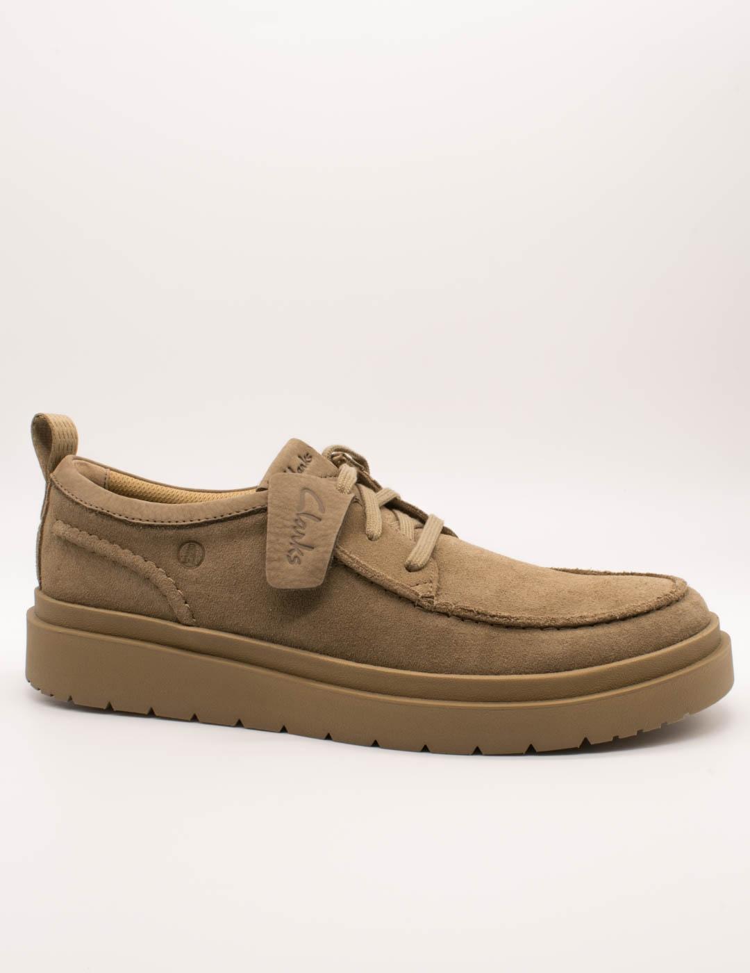 Clarks Zapato 26186452 Polden Moc Dark Sand de Hombre