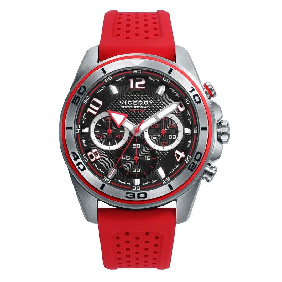 Reloj Viceroy 46807-55 | Analógico | Cuarzo | Esfera Plateada | Correa Marrón