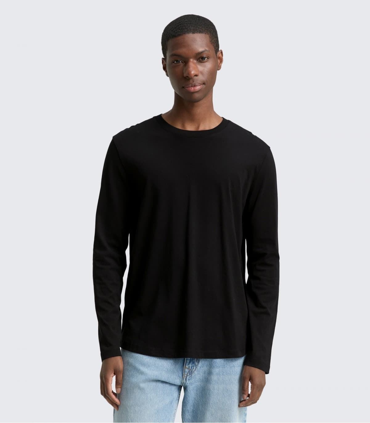 Camiseta Tom Tailor Solid Round Hem Black 1048962 29999