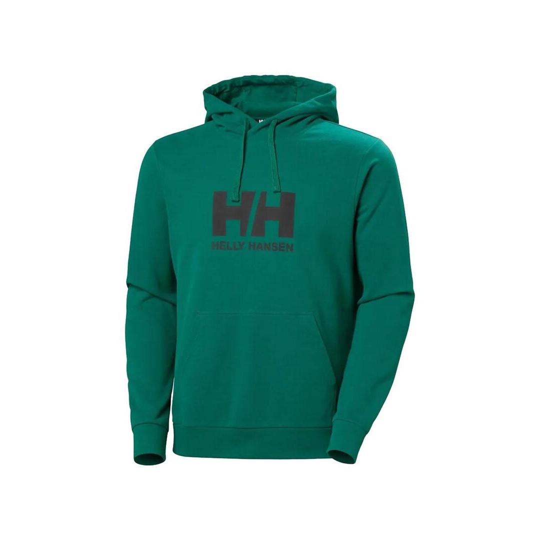 Sudadera Hombre Helly Hansen Logo Verde
