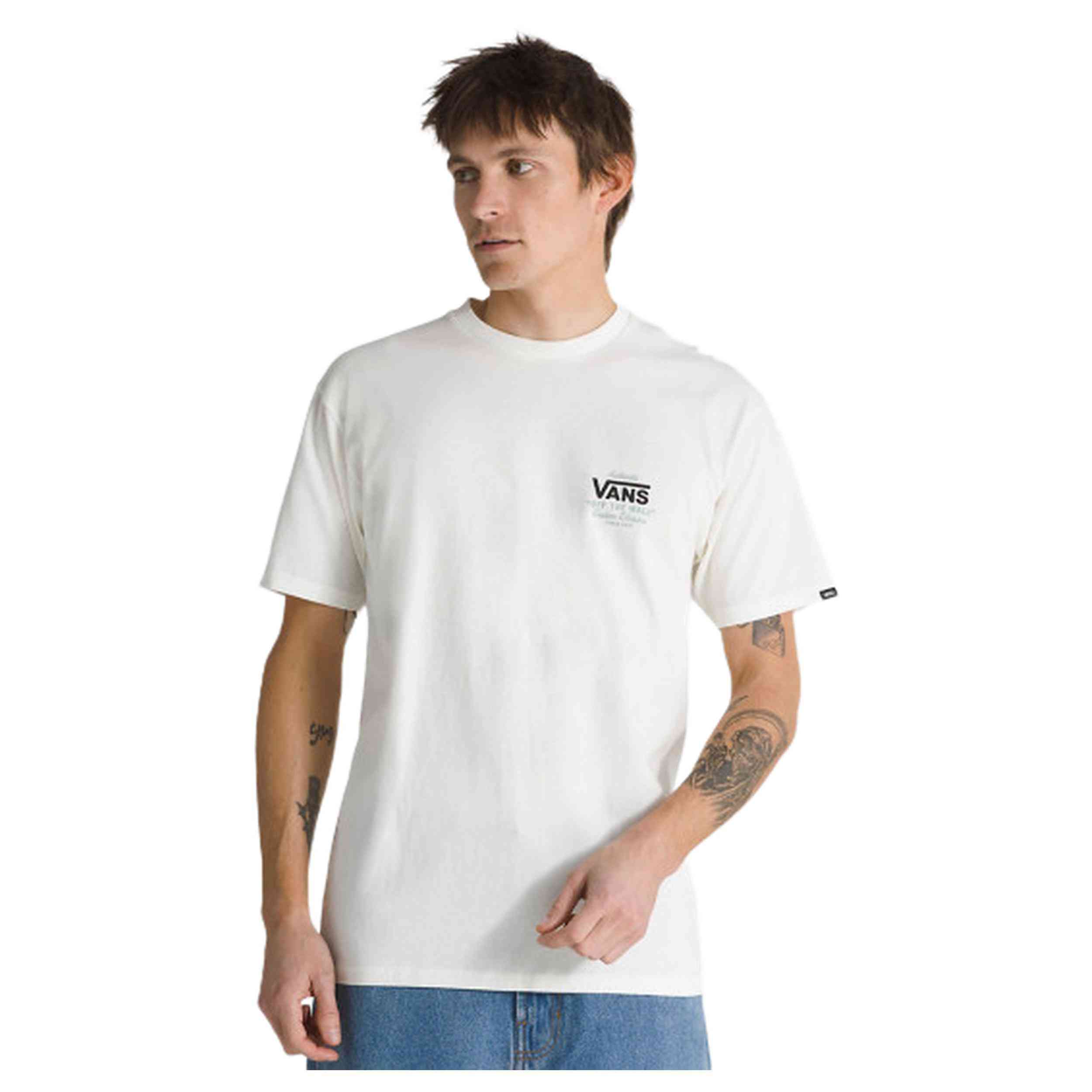 Textil Vans modelo Mn Holder St Classic Marshmallow/Frost Gray en color Beig