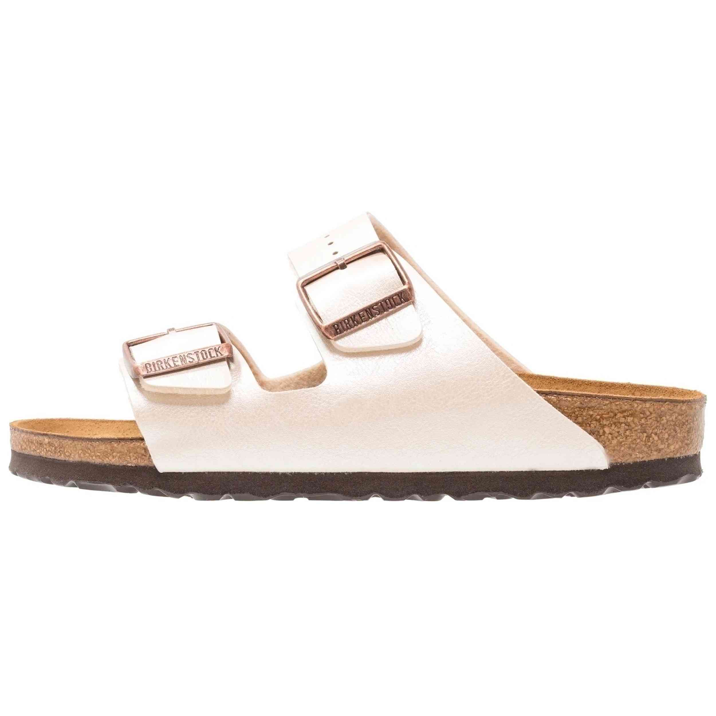 Sandalias Birkenstock modelo Arizona "Graceful Pearl" para Mujer en color Blanco