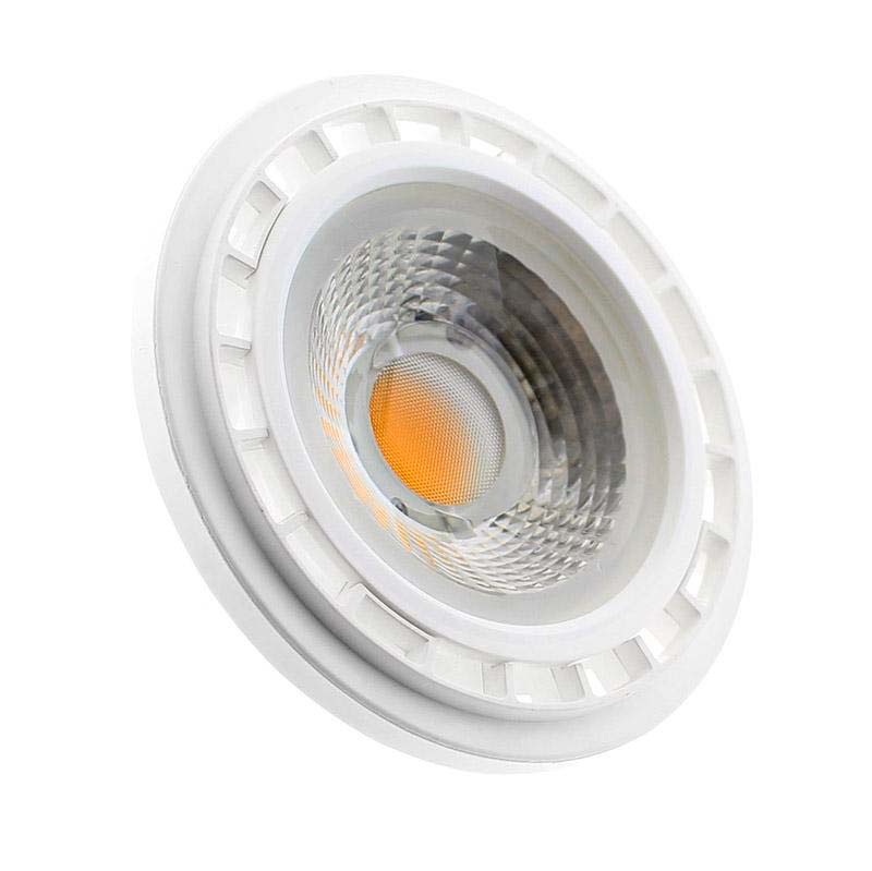 LEDBOX Foco Led AR111, GU10, COB, 15W, Blanco cálido. Bombillas LED, Bombillas Led AR111