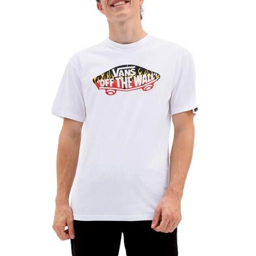 Camiseta Hombre Vans Inflamed Vn0005H2Wht