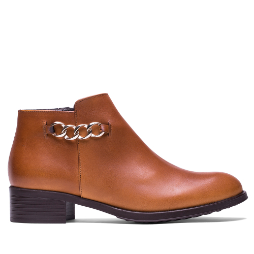 ELODIE BOTIN CLEO TACON BAJO, CAÑA 9cm FABRICADO EN PIEL LAGUNA CUE