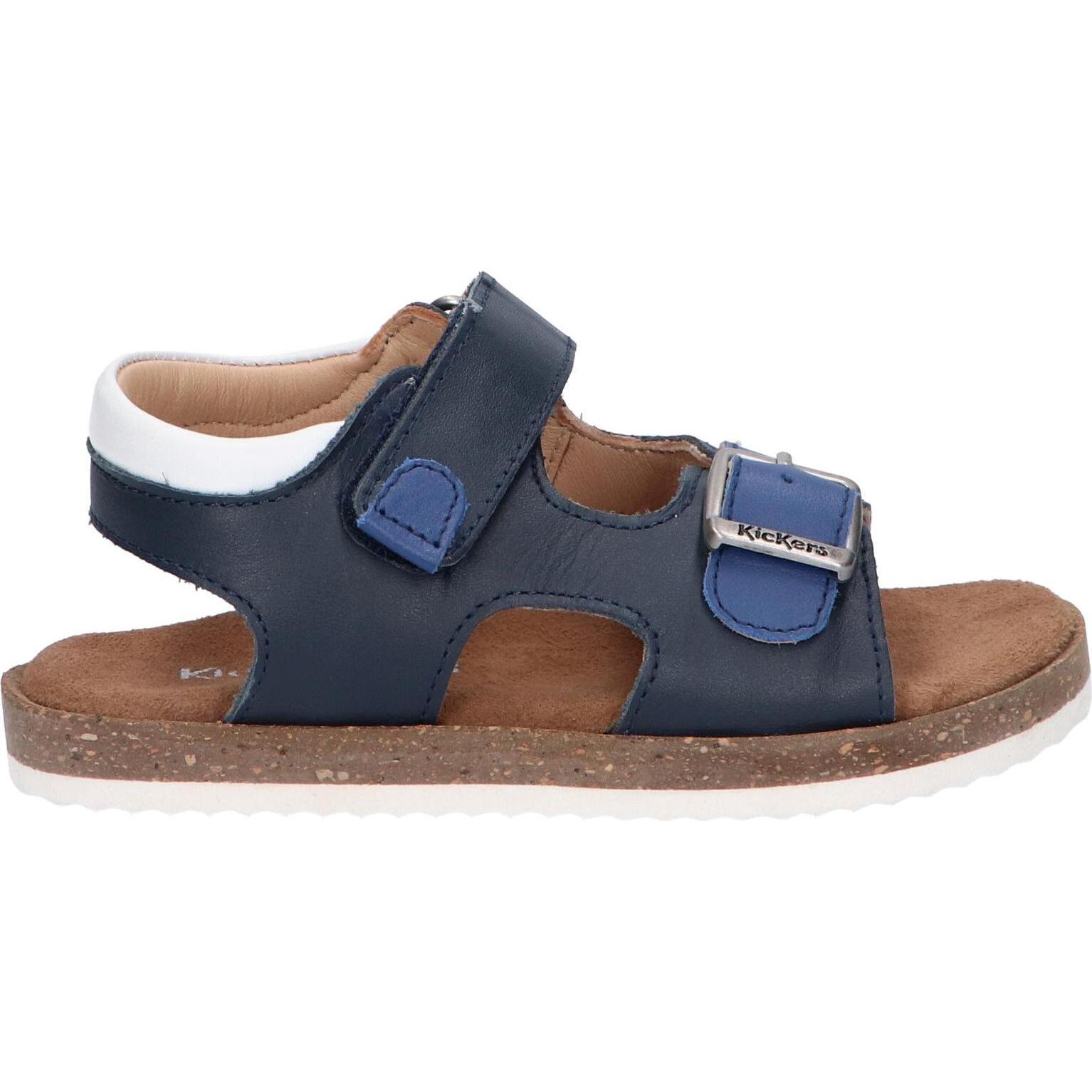 Women's and girls and boys sandals kickers 694917 -30 funkyo 102 marine bleu blanc