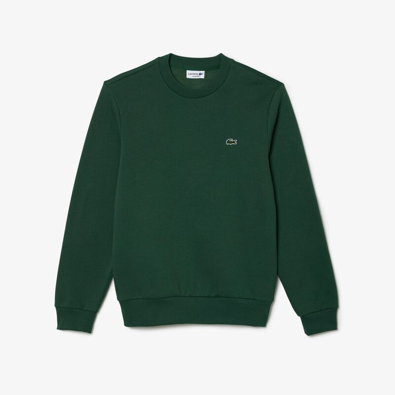 Sudadera Verde Lacoste Jogger sin capucha Sequoia