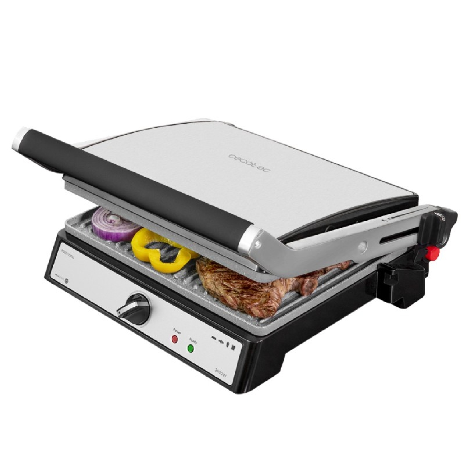 Cecotec Parrilla Eléctrica Parrilla Eléctrica Rock'Ngrill Multi 2400 Ultrarapid