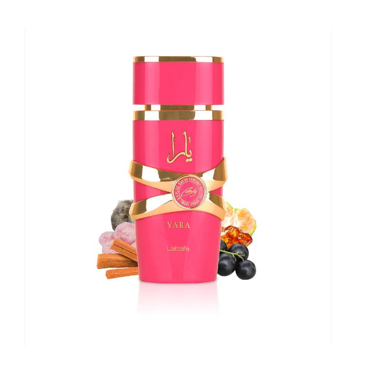 Perfume Yara Candy Original 100Ml, Perfume Árabe Para Mujer De Larga Duración
