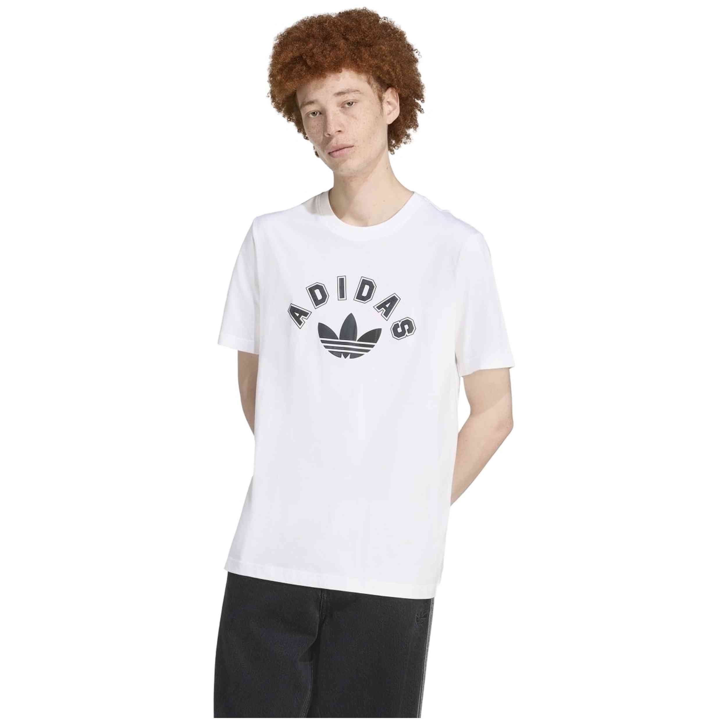 Camiseta De Manga Corta Adidas modelo Tartan para Hombre en color Blanco