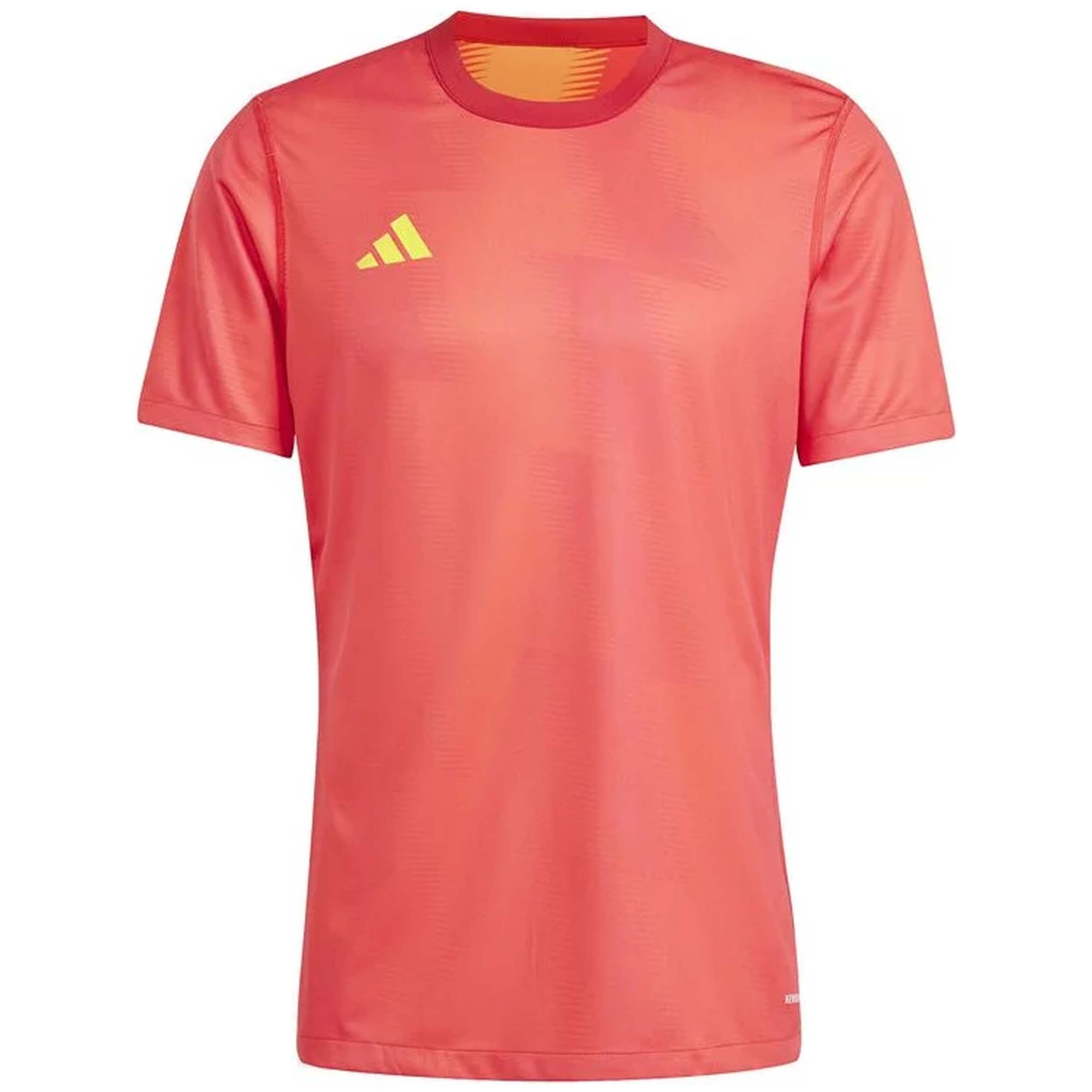 Camiseta De Manga Corta Adidas modelo IS0830 para Hombre en color Rojo