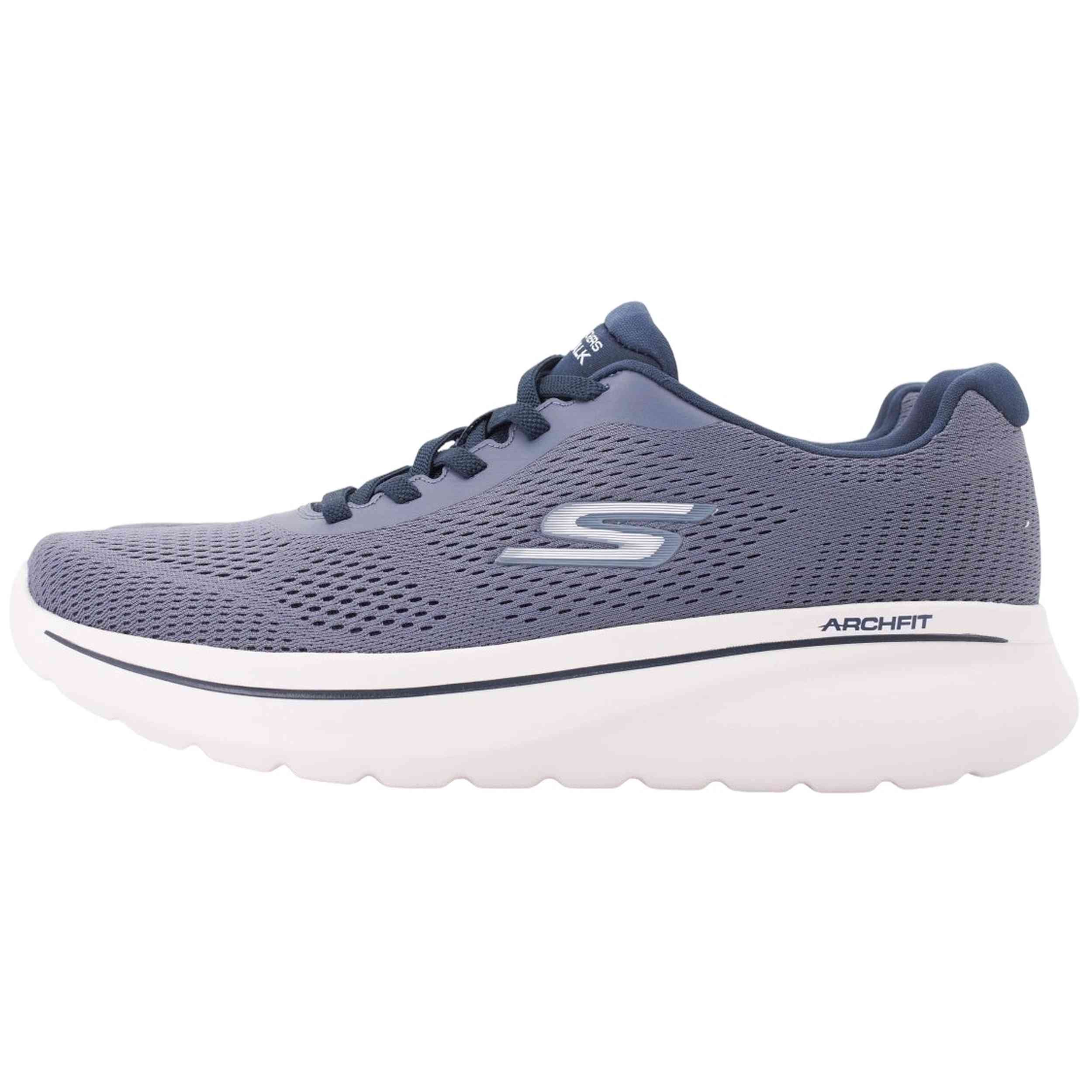 Zapatillas Skechers modelo GO WALK Arch Fit N-Joy - Juni "Navy/Blue" para Hombre en color Azul