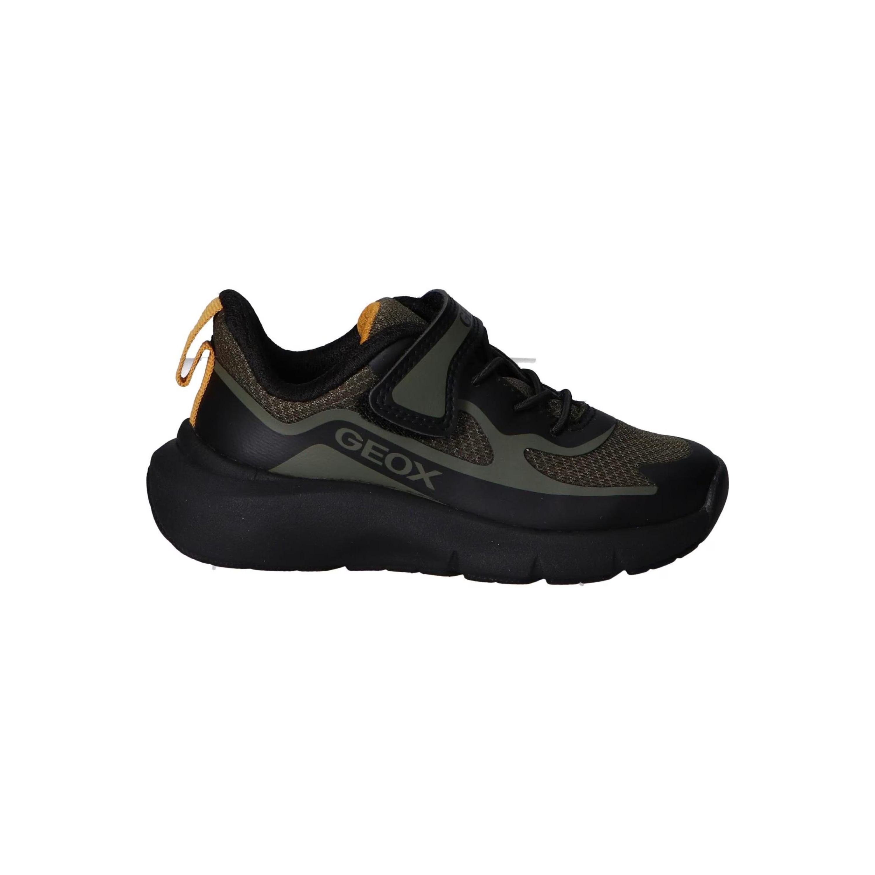 Zapatillas casual para niño Geox en color gris