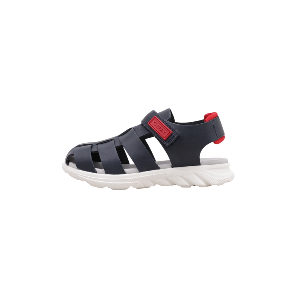 Geox J SANDAL AIRADYUM BO Sandalias Planas Niño Azul