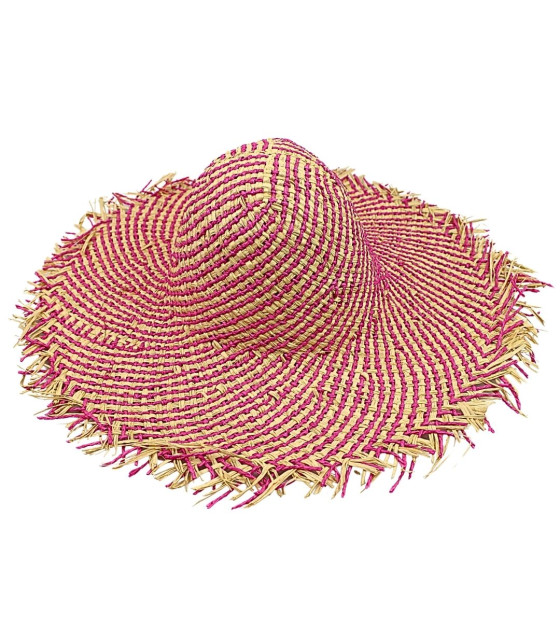 CAPELINA MIXTA DE RAFIA Y FIBRA DE PAPEL