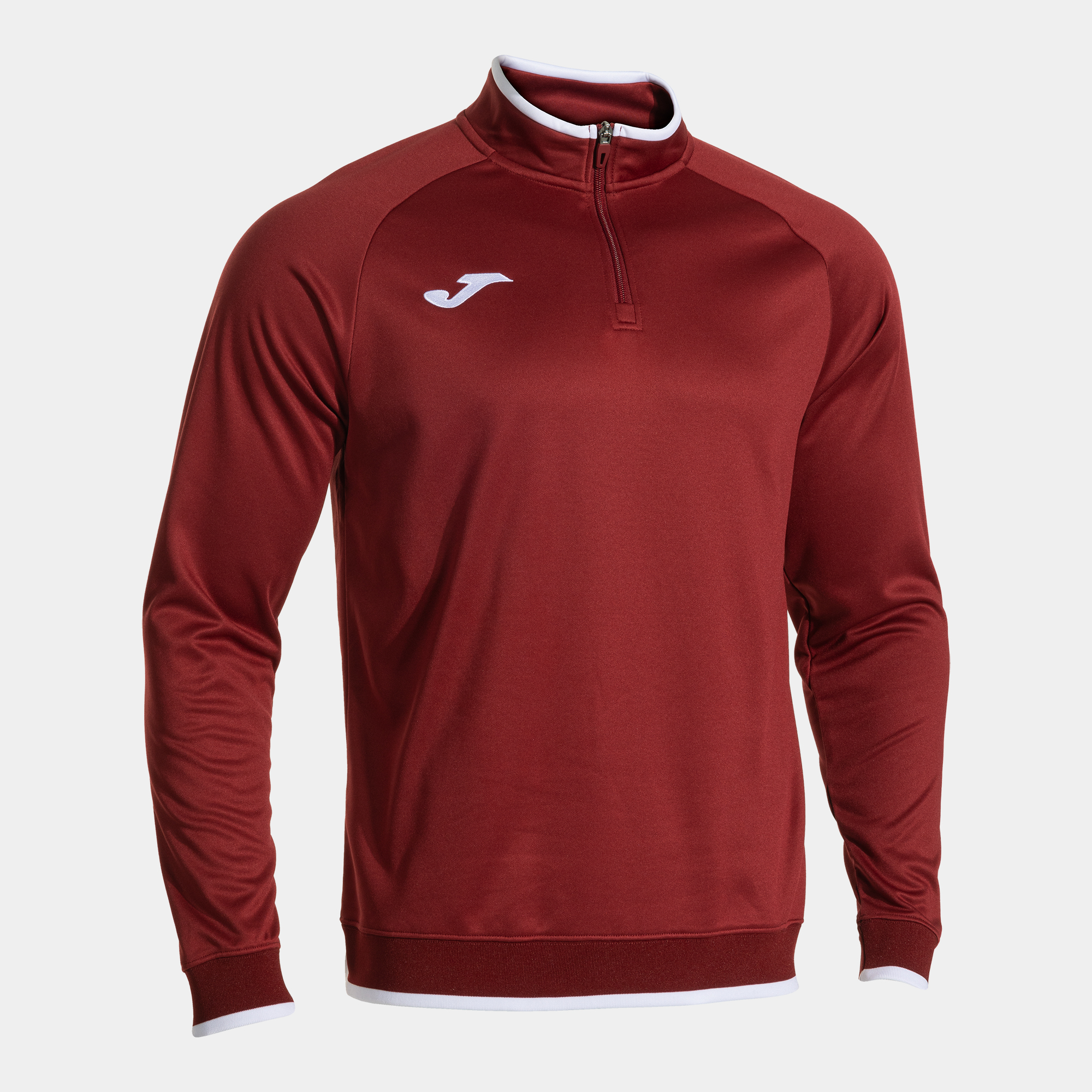 Sudadera Básica Entrenamiento Hombre Joma Combi Premium 104369 Burdeos Negro 672 Confortable