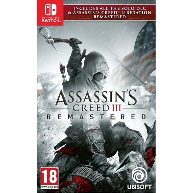 Assassin's Creed III (3) + Liberation HD Remaster (Importacion UK) - Nintendo Switch - Nuevo precintado -