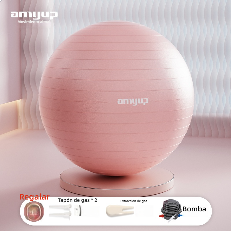 Pelota de yoga extra resistente – Pelota de fitness, ayuda para el parto en embarazadas, balón de equilibrio en PVC para entrenamiento sensorial infantil