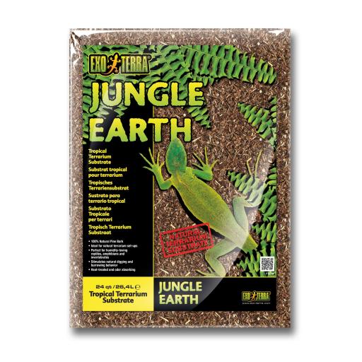 Exo Terra Sustrato Tropical para Terrario Jungle Earth (Reptiles , Lechos y sustratos) - 8 L