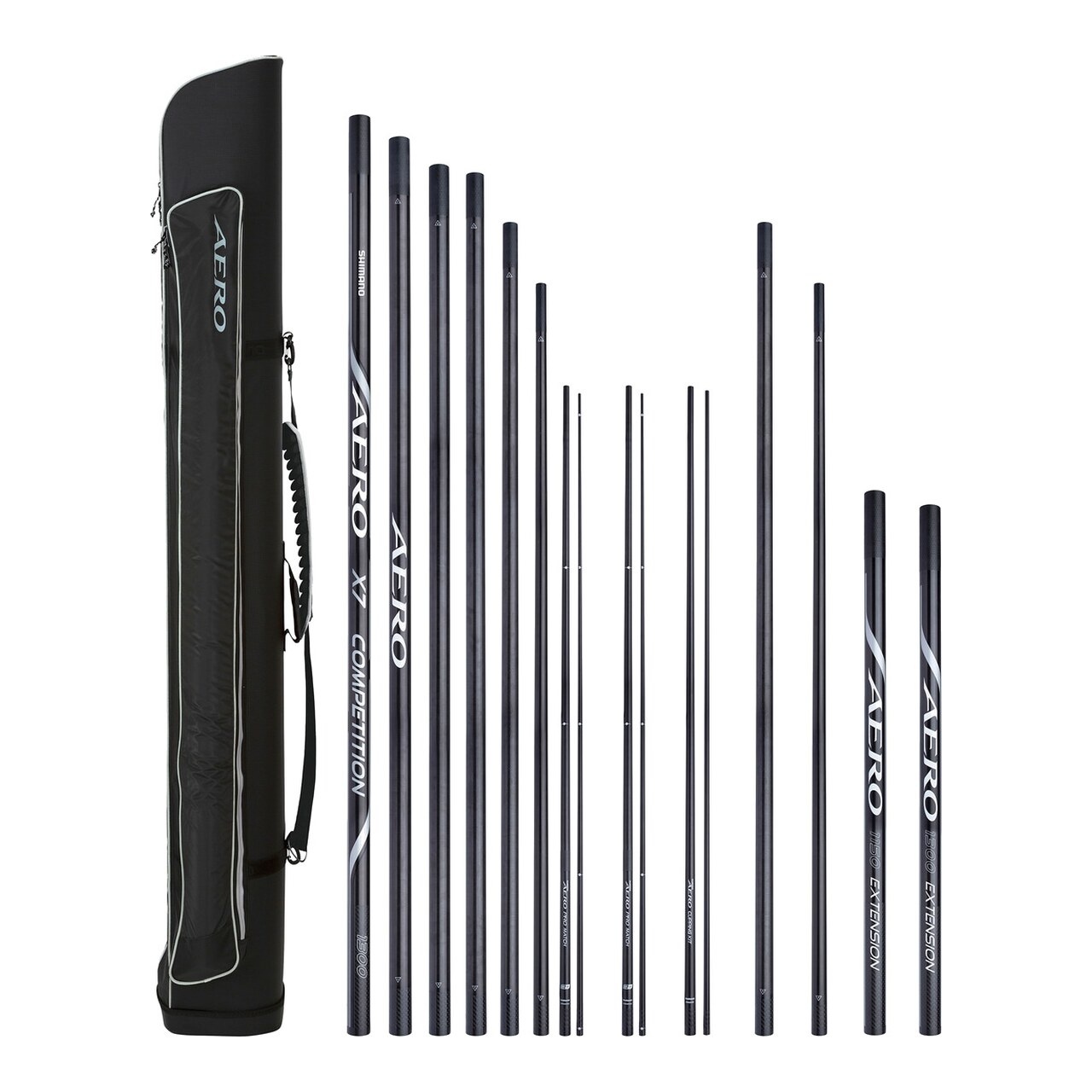 Pack De Pértiga De Pesca Al Coup X7 Competition AEX7130P