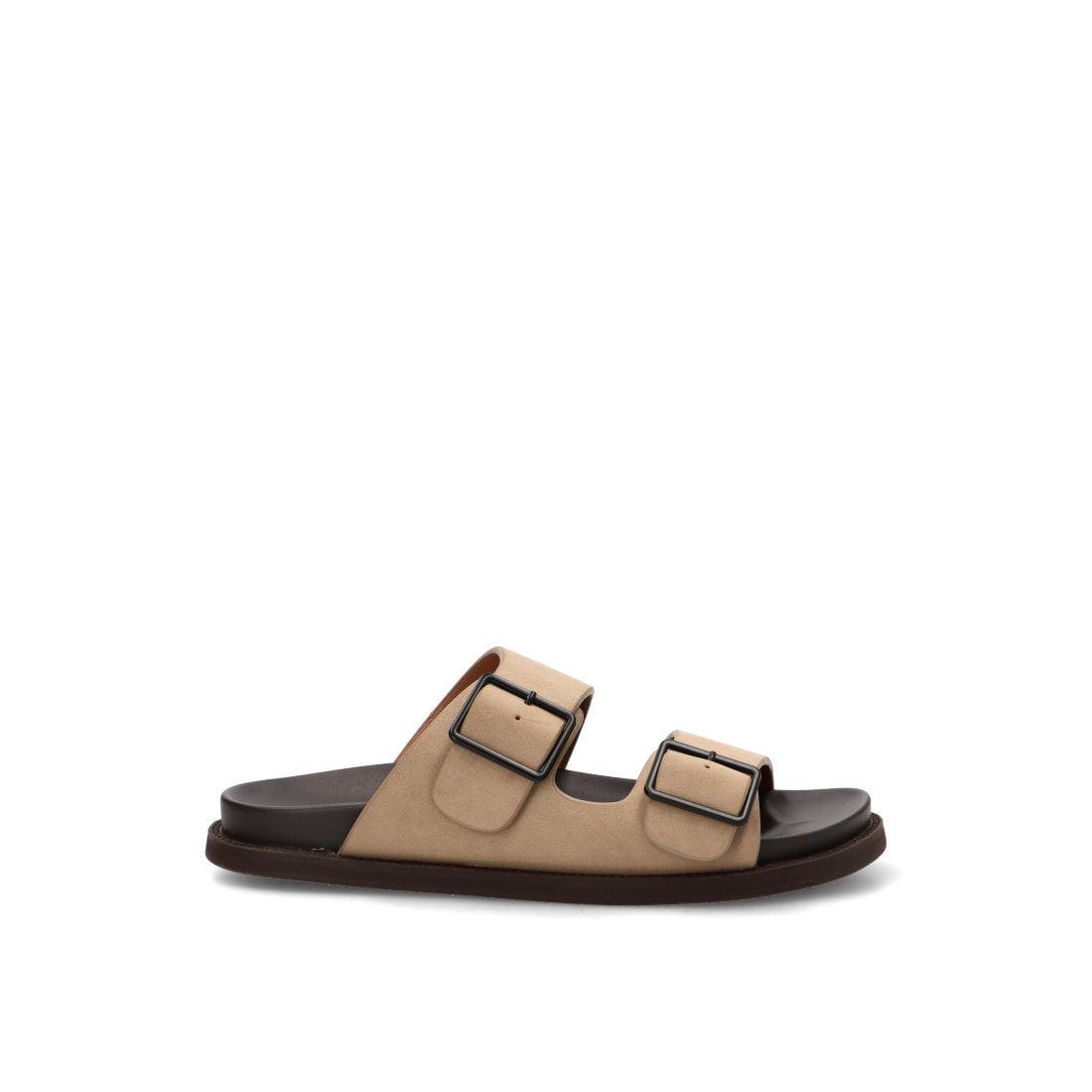 SANDALIA HEBILLA NAMMOS 41027, ETIKA HOMBRE, TAUPE