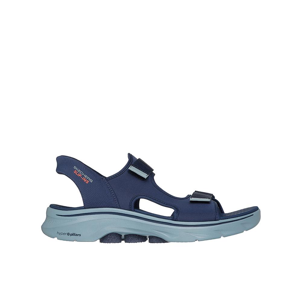 Skechers Go Walk 7 Sandal - Ken Sandalias deportivas para hombre  azul marino en textil y sintético 83696