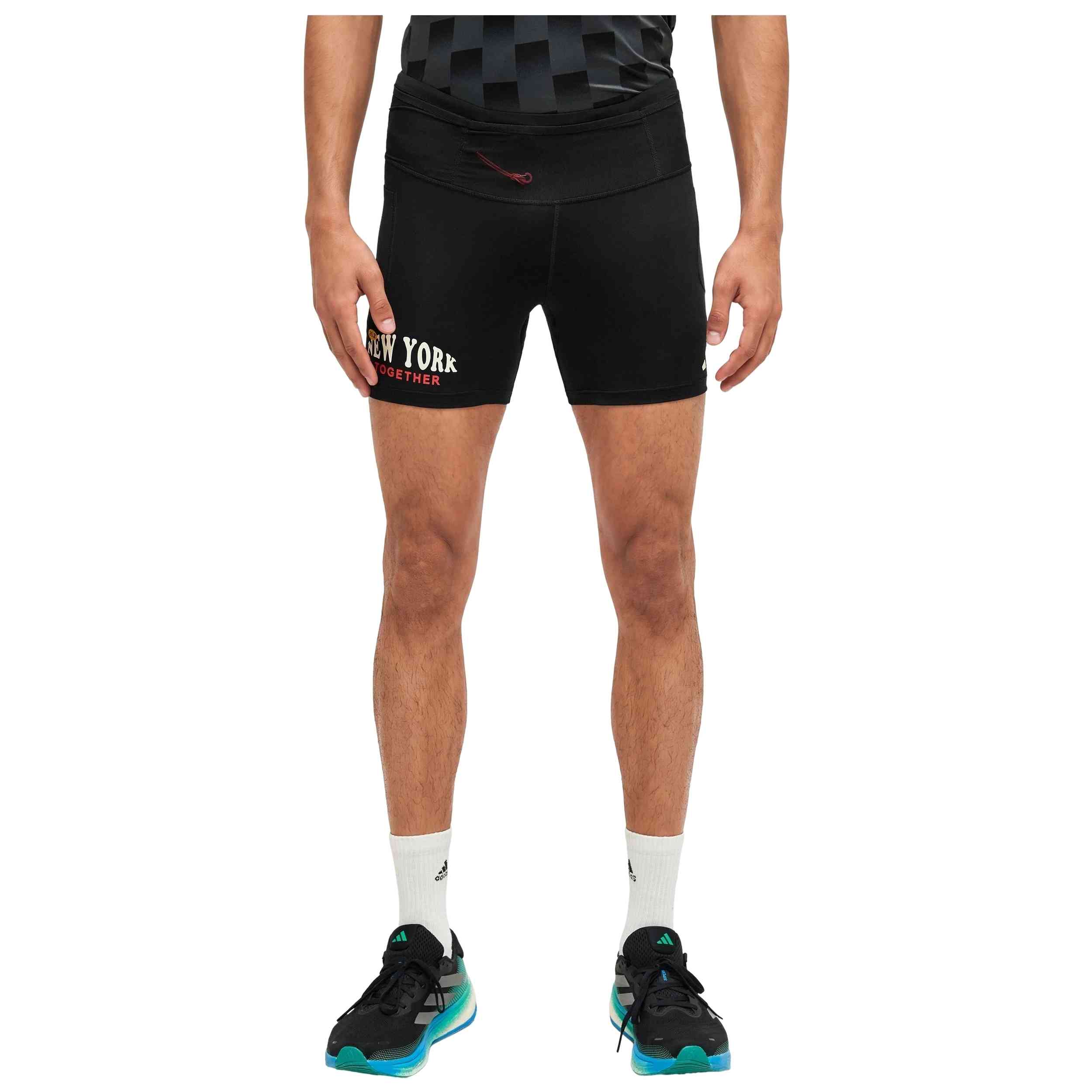 Malla Corta Adidas modelo Adizero NYC Running para Hombre en color Negro