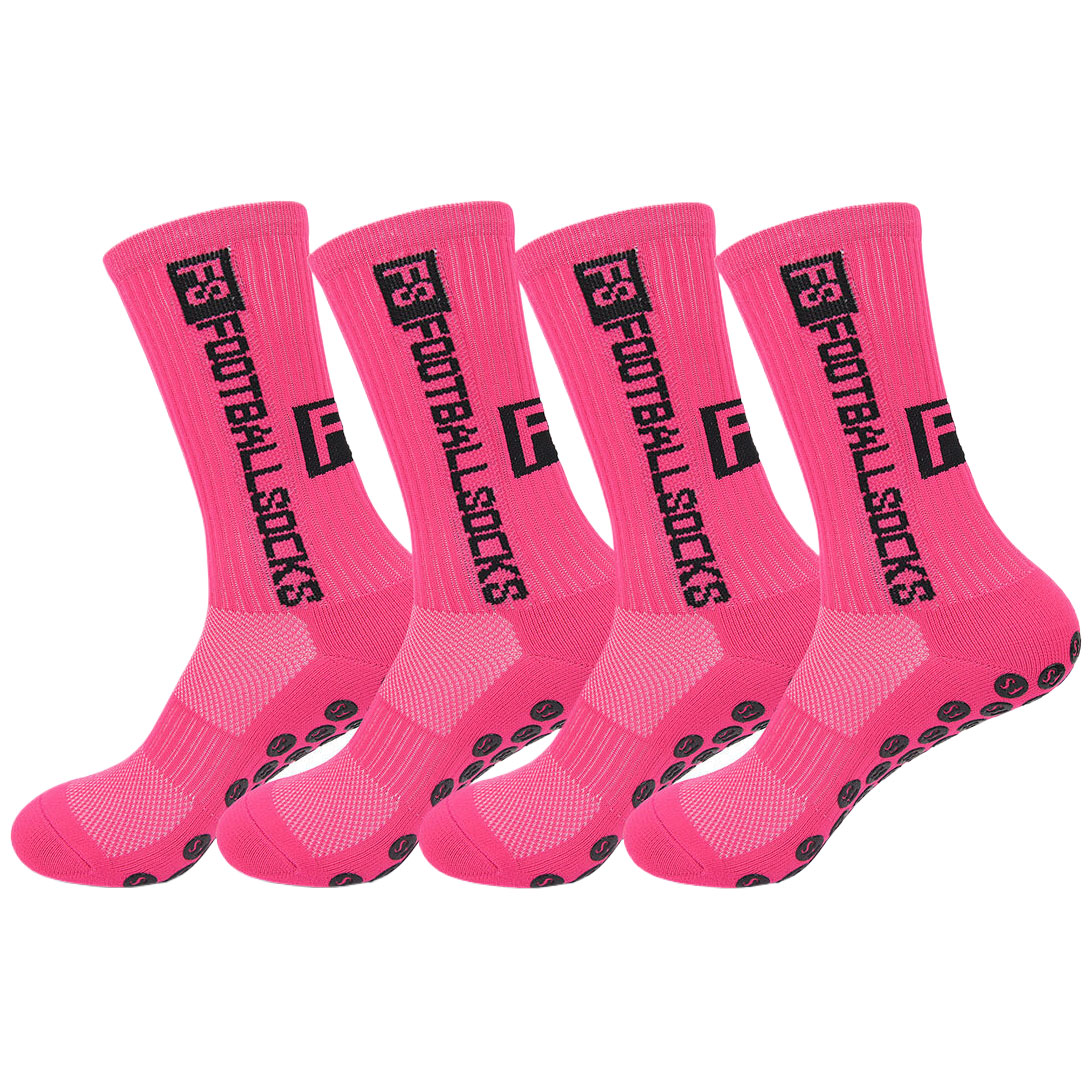 TK 4 Pares De Calcetines De Fútbol Antideslizantes Para Baloncesto Calcetines Deportivos De Algodón Con Gripa Para Hombres