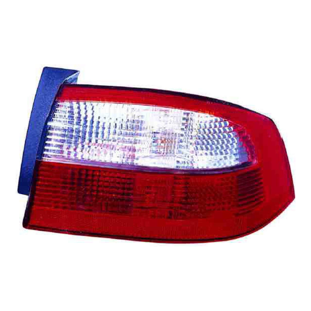 Derecho-PILOTO TRASERO-sin portalámparas-Blanco-Rojo-Exterior