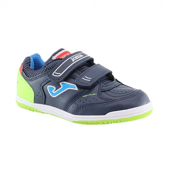 Zapatillas Futbol indoor Joma Top Flex Azul-Verde Joma IJOM24H92