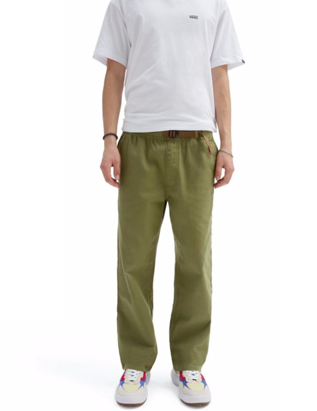 Pantalón Vans Escalada Verde | Cómodo y Moderno