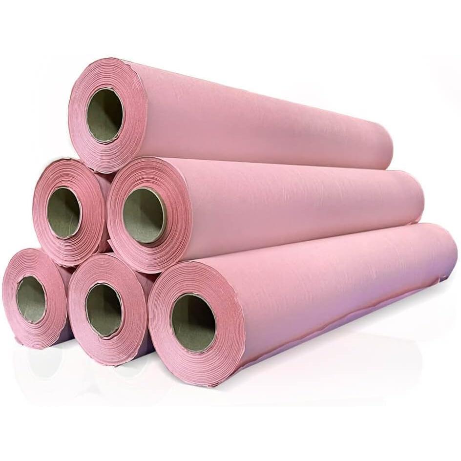 PILBELLES Rollo Papel Camilla Crepado 65 m | 6 Unidades