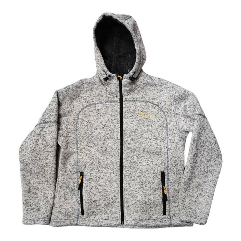 Chaqueta Punto Gris Breezy Gris  Dixer W Fleece Hombre 01020200651