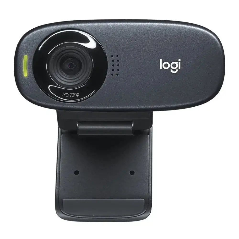 Logitech - Cámara web HD 720p C310 con micrófono integrado reducción de ruido y ajuste automático de iluminación para videoconferencias en Skype, Hangouts y Webex