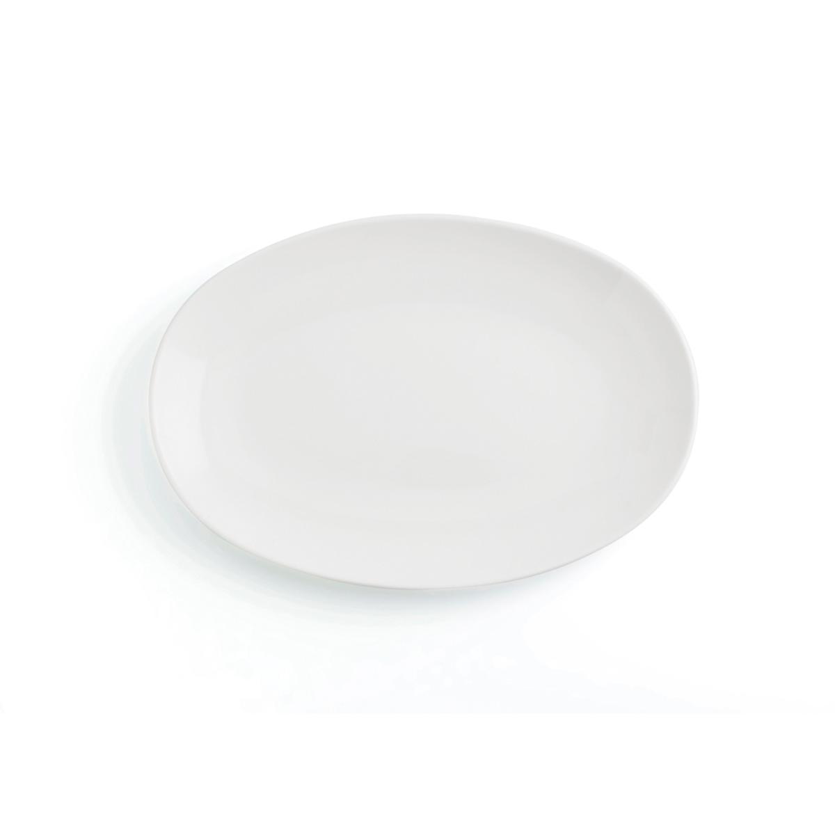 ARIANE VITAL COUPE Fuente Oval Porcelana 32CM Blanco Brillo Reforzado profesional de alta calidad con alto contenido de alumina Apilable