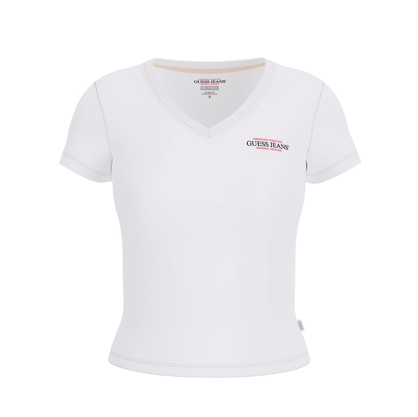 Guess Camiseta Blanca W4YI23 J1314-G011 , para Mujer