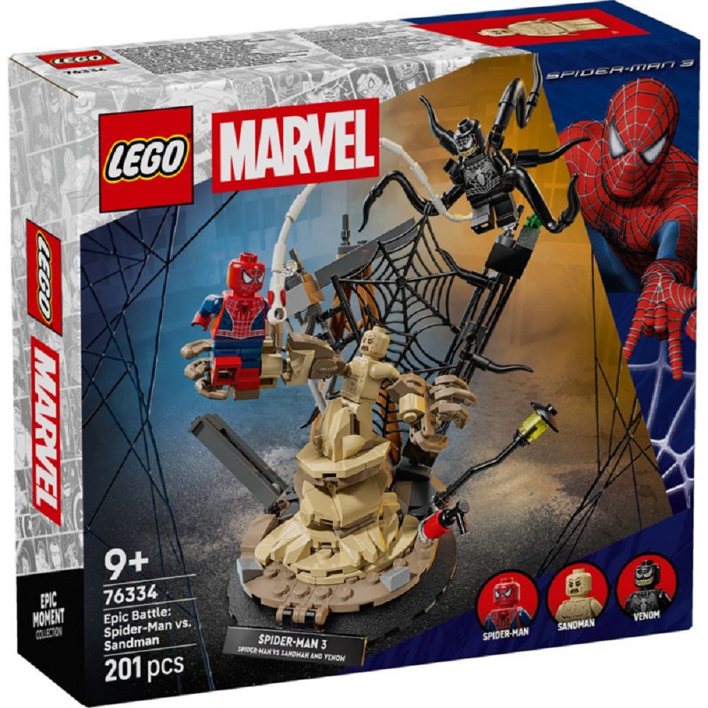 LEGO Súper Héroes Batalla Legendaria: Spider-Man vs. Sandman - 76334