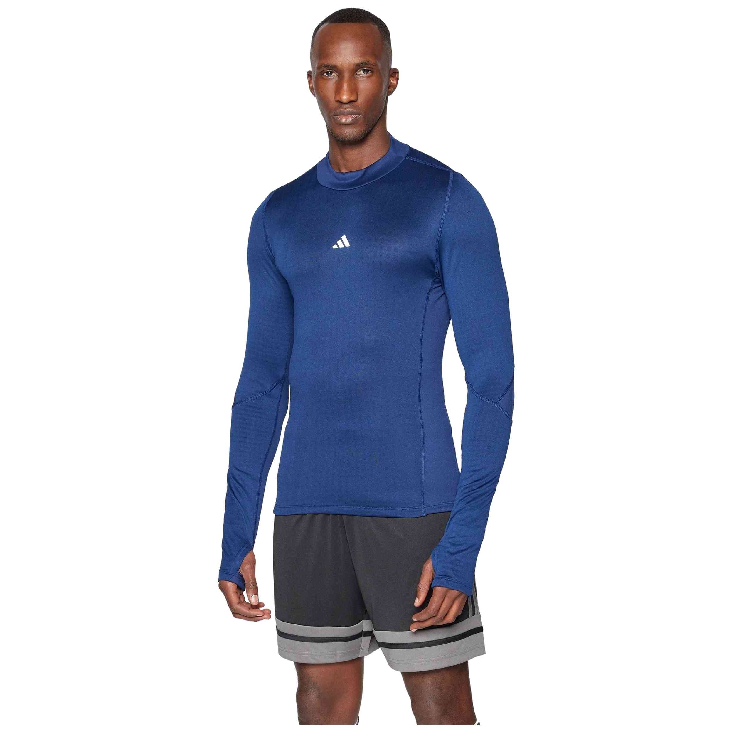 Camiseta De Manga Larga Adidas modelo Techfit COLD.RDY "Navy Blue" para Hombre en color Azul