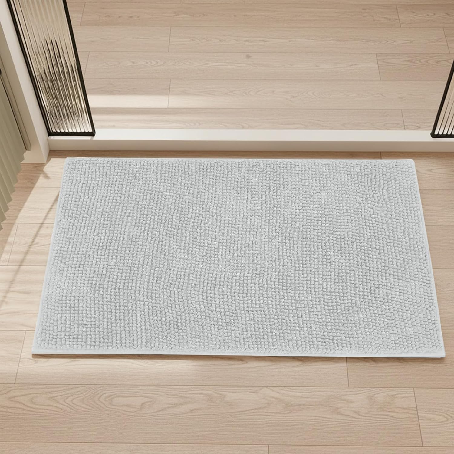 Alfombra Absorbente Multiusos para Baño, Cocina y Mascotas - Antideslizante de Microfibra Chenille