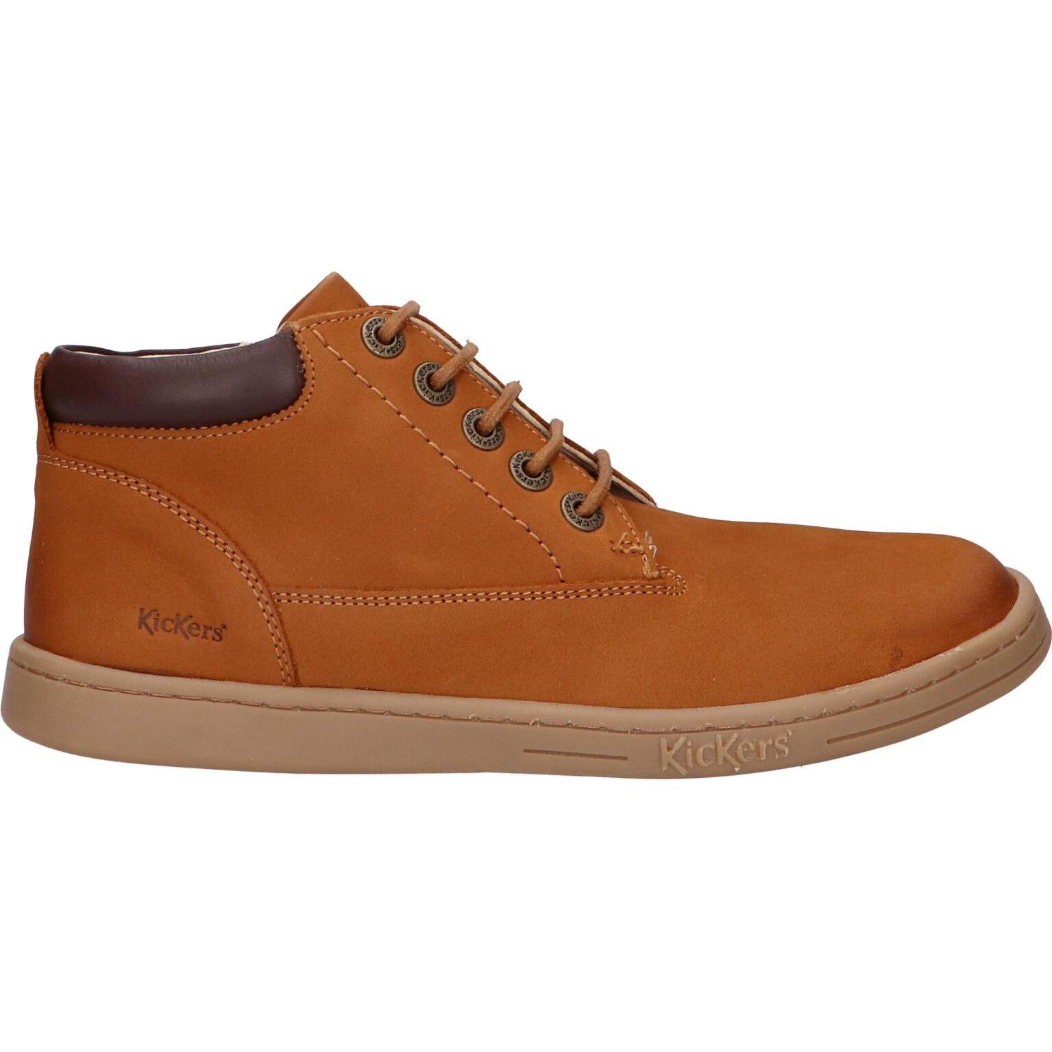 KICKERS 785323-30 TACKLAND GOLF 116 CAMEL MARRON Children's Ankle Boots